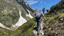 Bildmotiv: Wandern auf der Via Engiadina